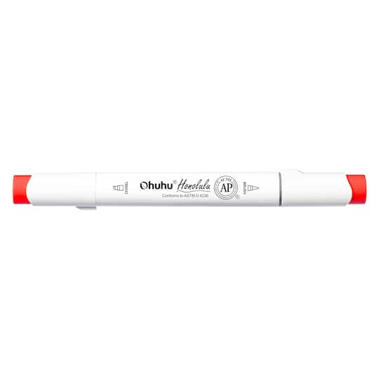 Michaels, Ohuhu® Honolulu Brush & Chisel Dual Tip Marker – Category: Dual Tip Art Markers